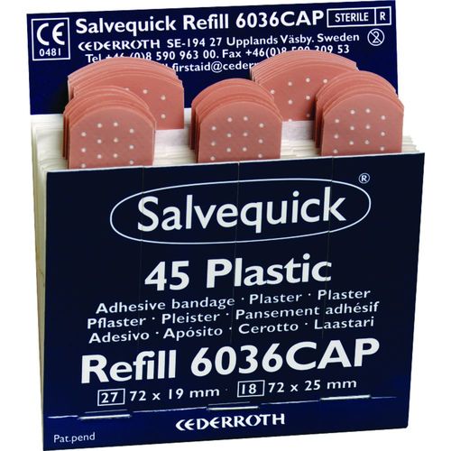 Salvequick Washproof Plasters